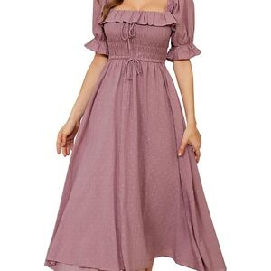 Amazon Women's Mauve Maxi Dress